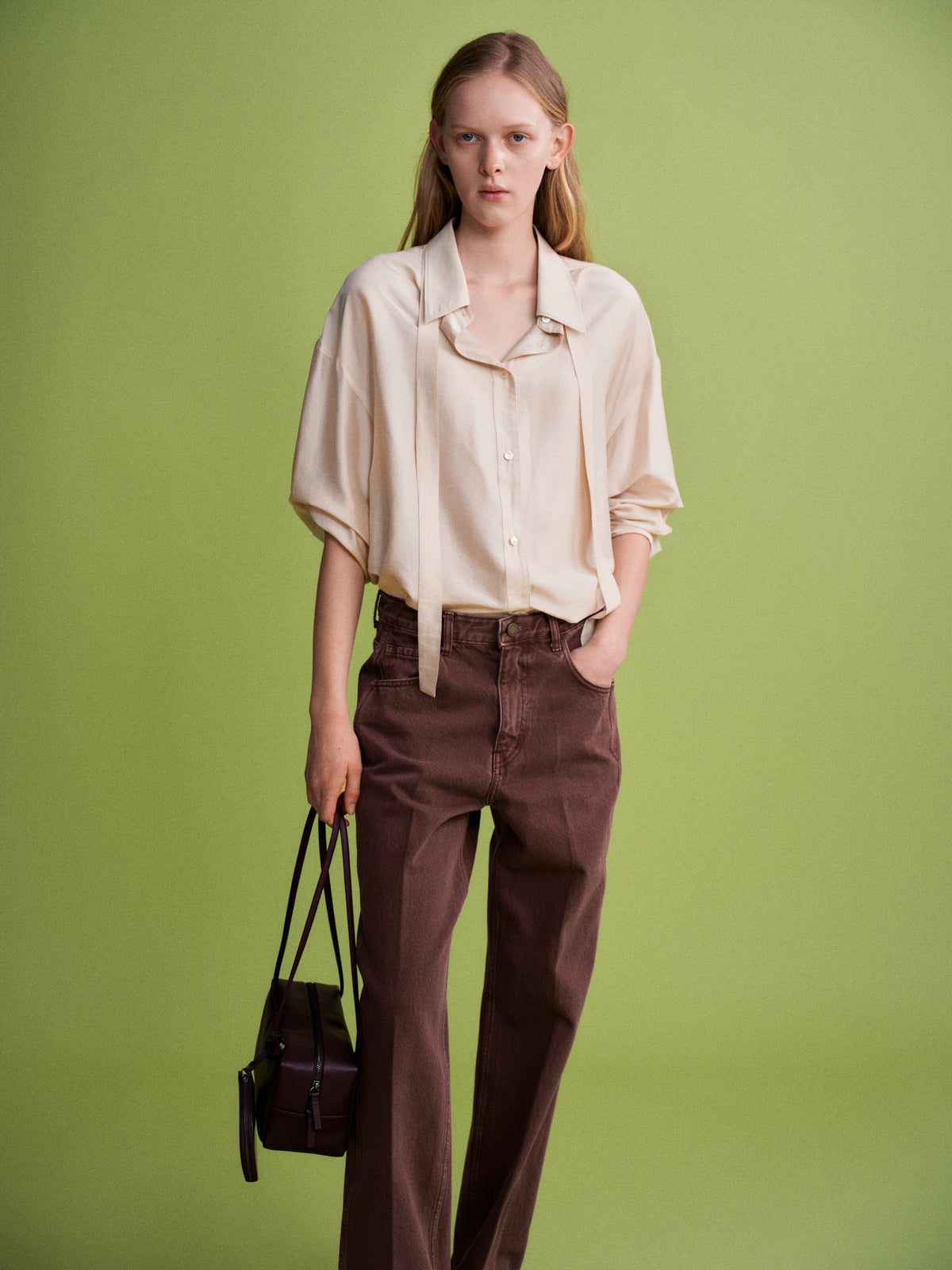 Rincon Shoulder Bag_cherry wood
