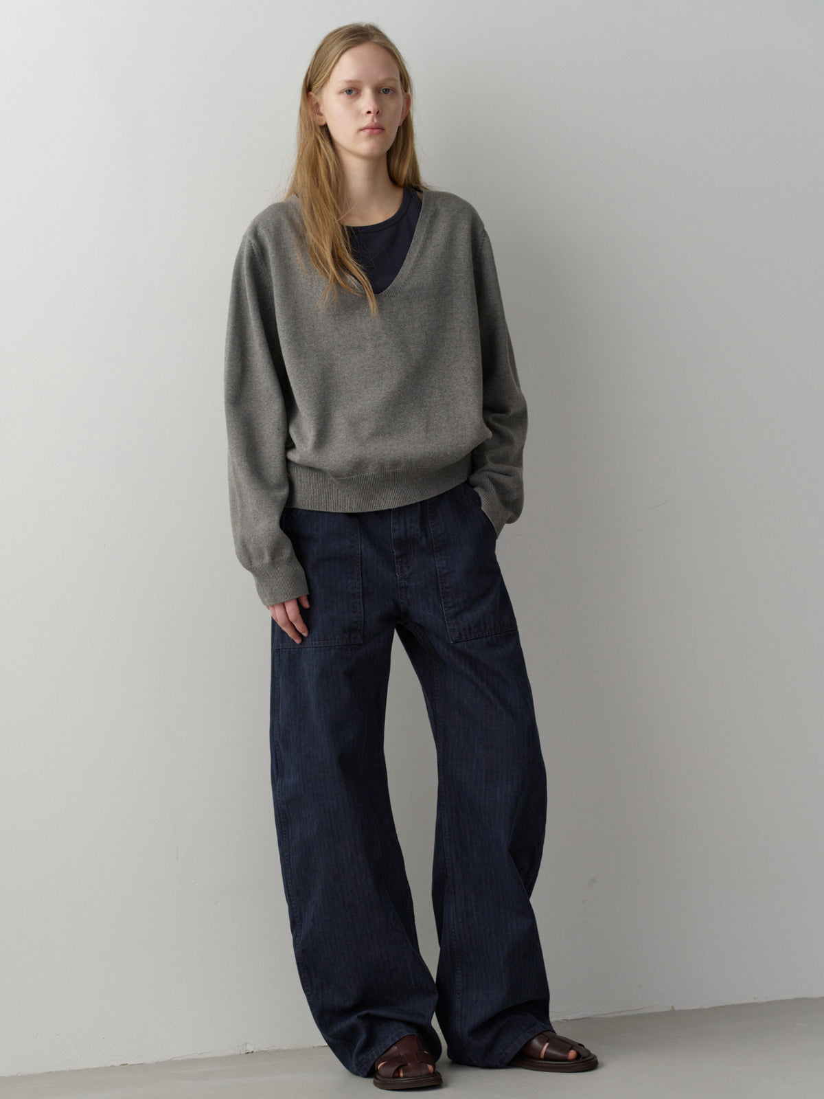 Denim Round Work Pants_vintage midnight