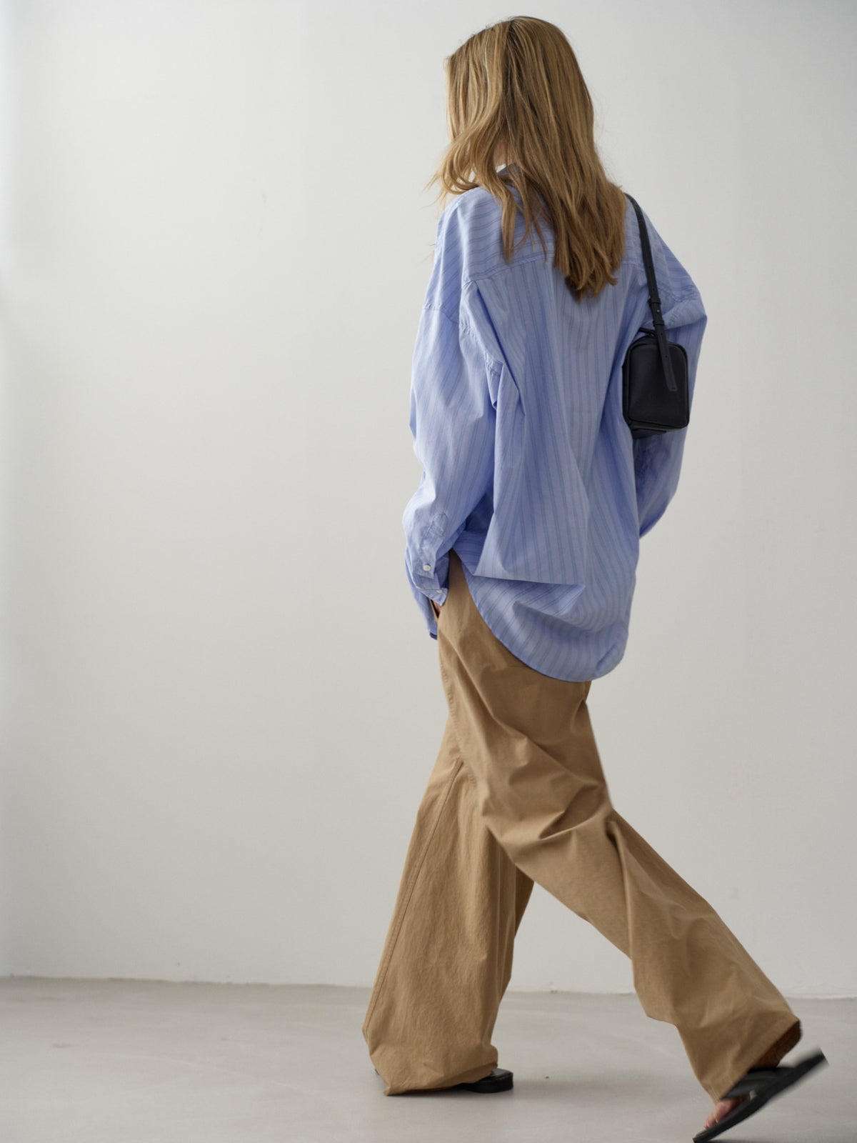 Vintage Stripe Shirt_sky blue