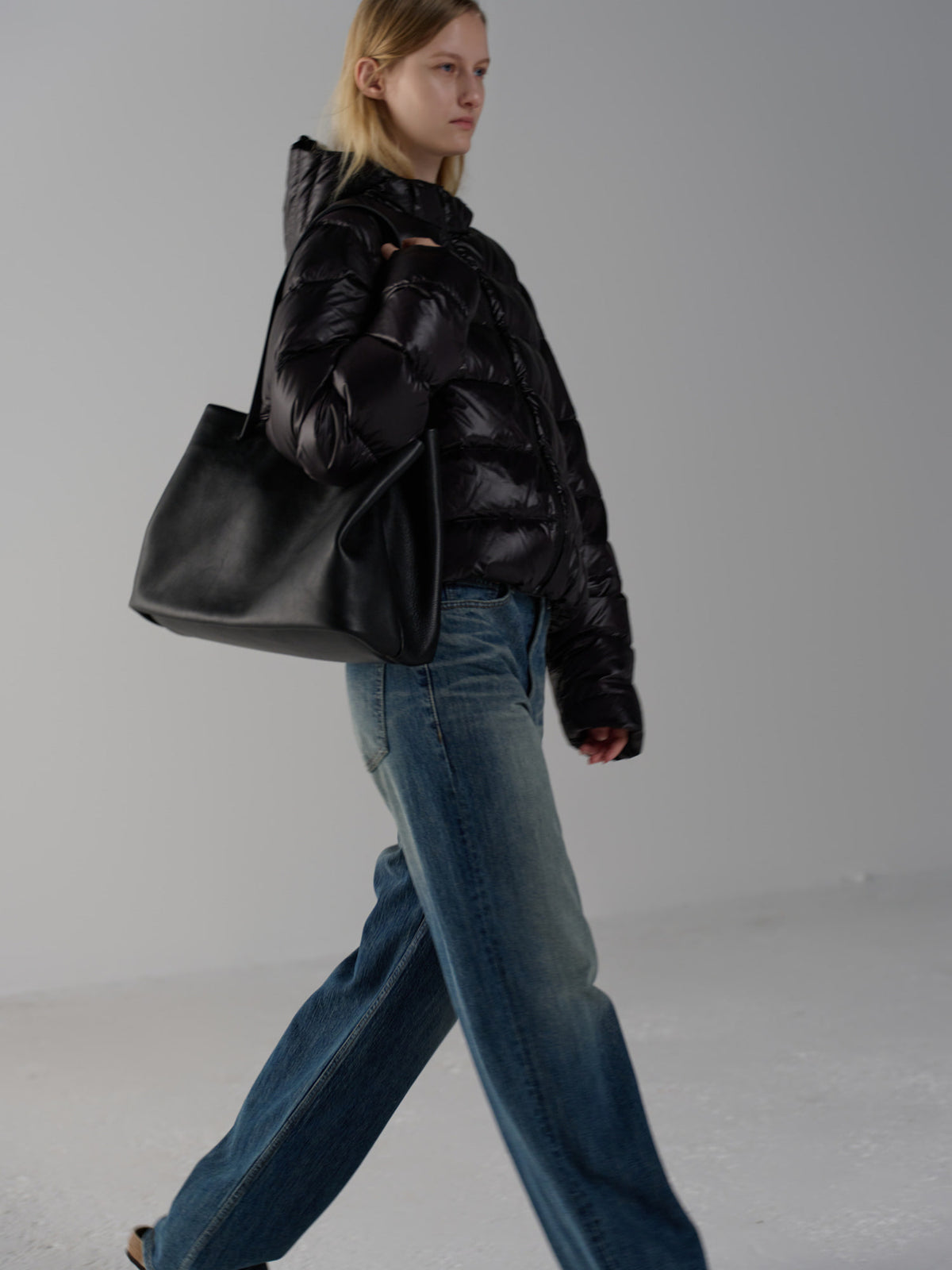 Airy Goose Down Jacket_black