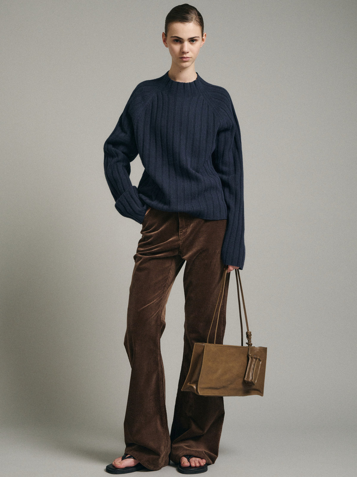 Willow Zipper Shoulder Bag_olive