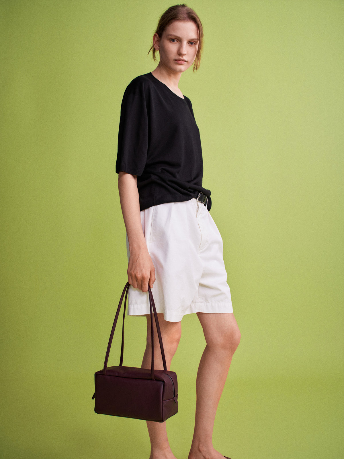 Rincon Shoulder Bag_cherry wood