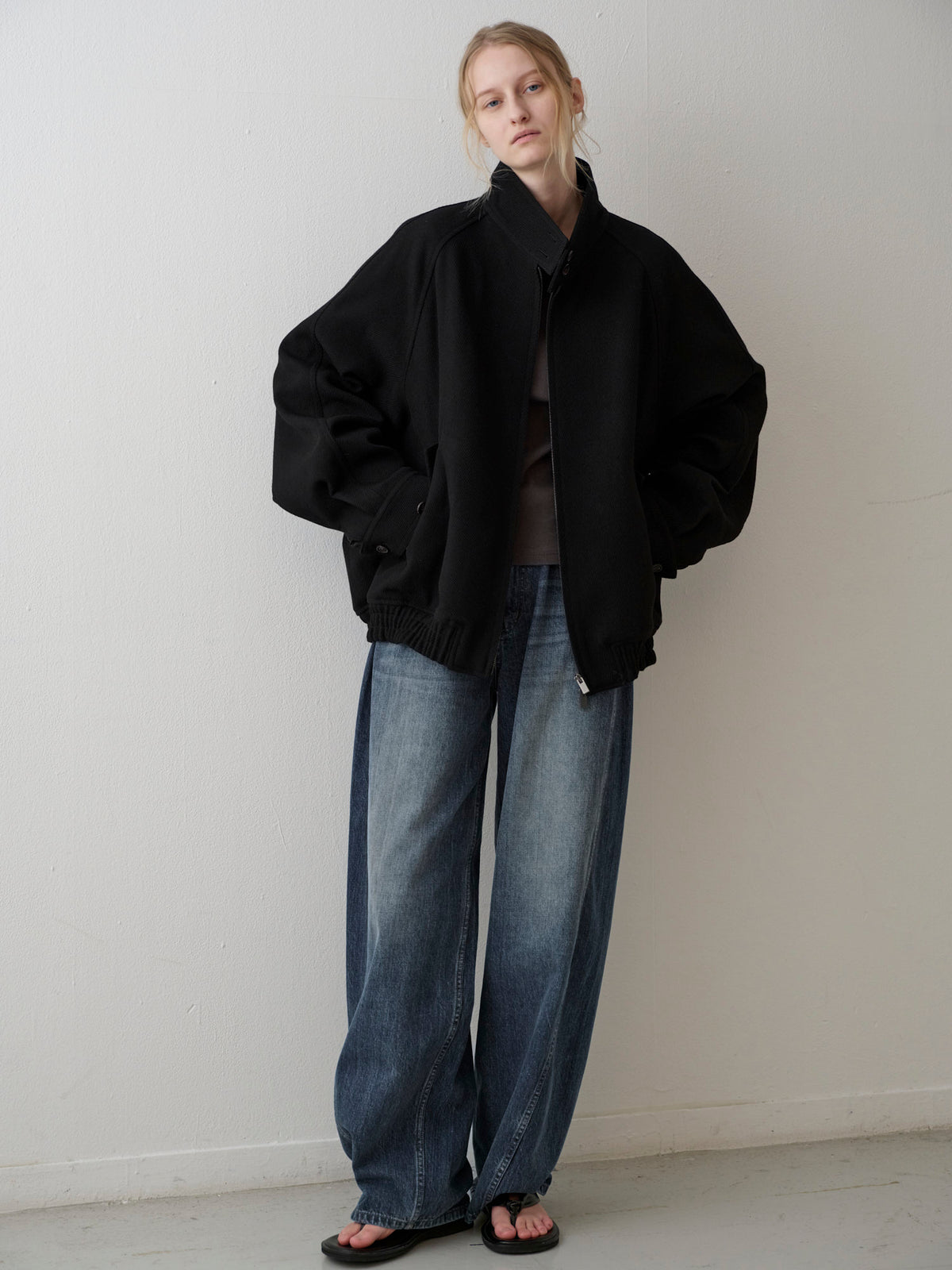 Wide Tapered Denim_Vintage Washing
