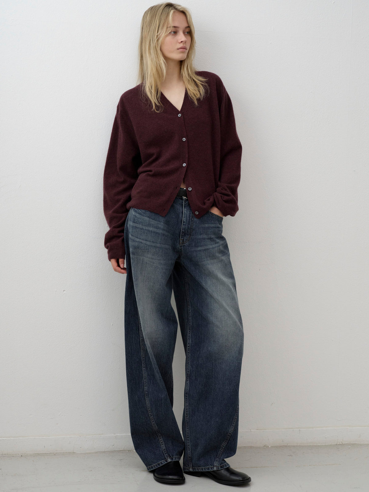 Wide Tapered Denim_Vintage Washing