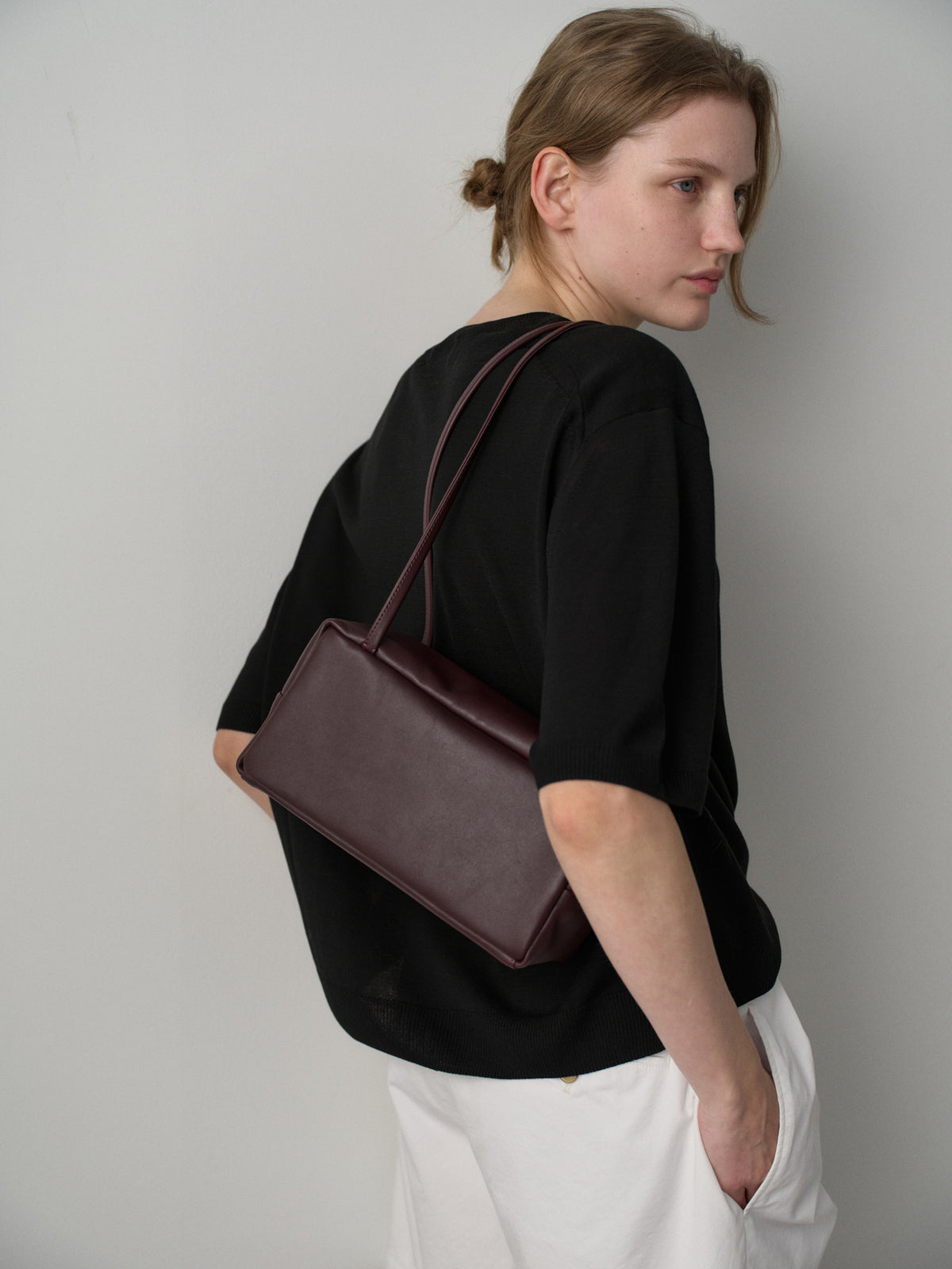 Rincon Shoulder Bag_cherry wood