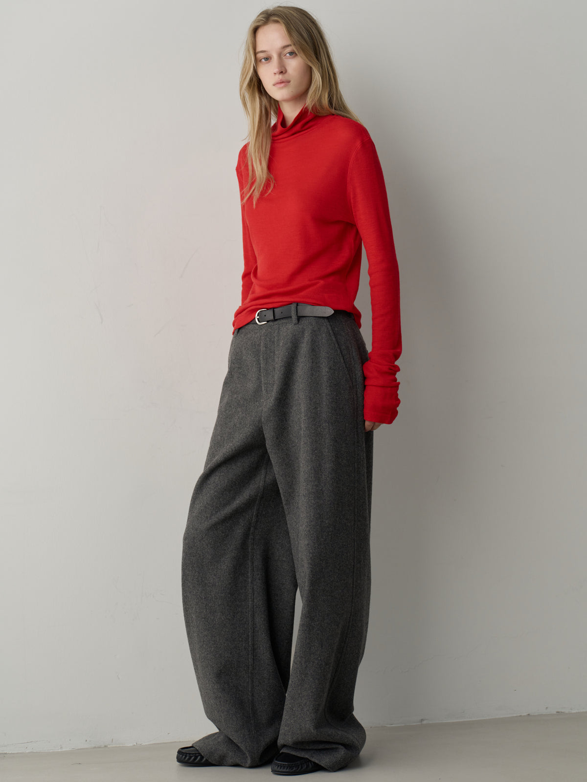 Breeze Wool Roll-neck Top_6color