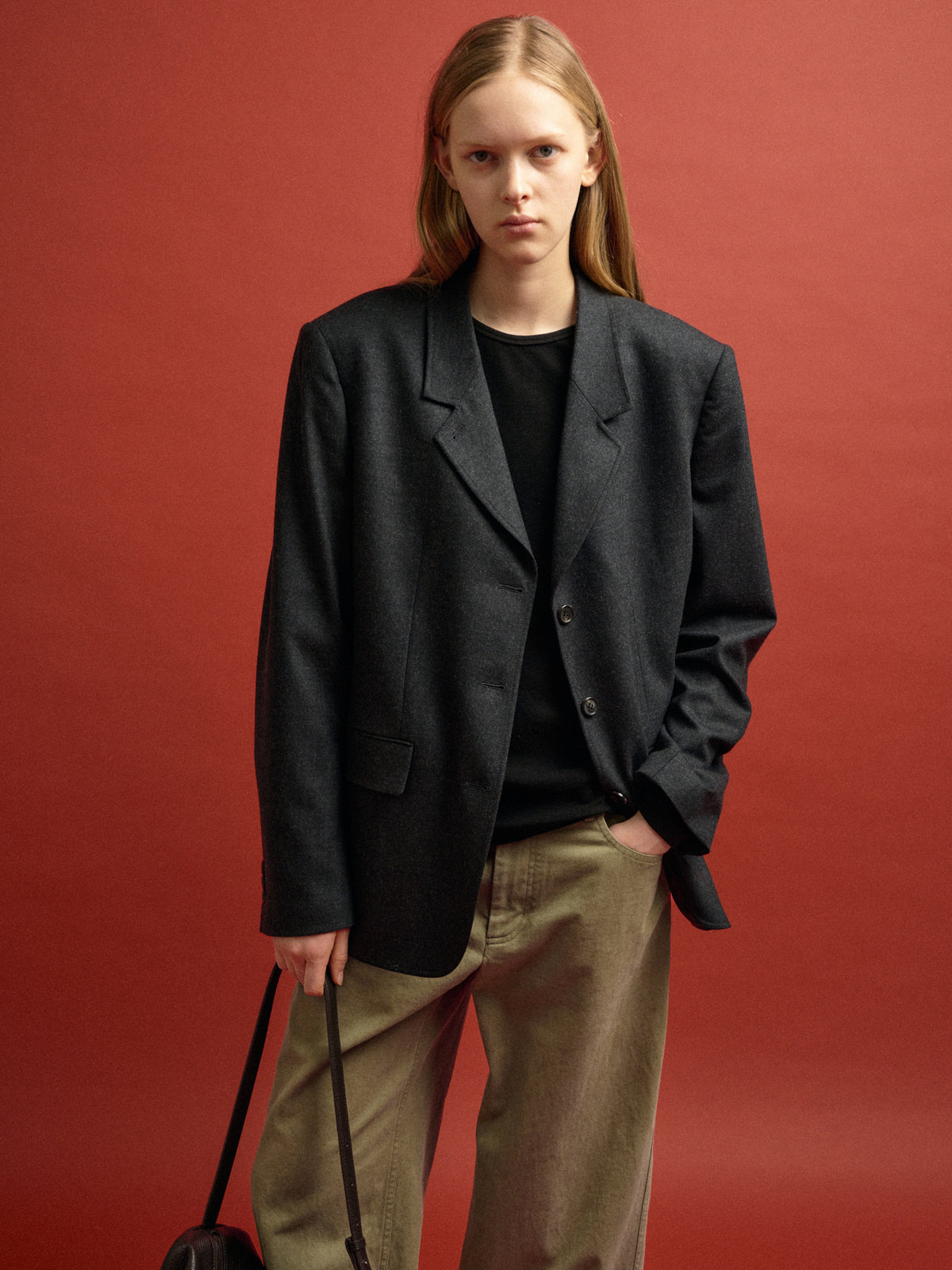 Timeless 3-Button Jacket_dark charcoal