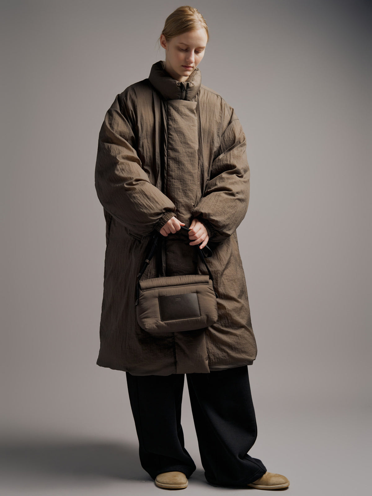 Padded Mini Bag_brown