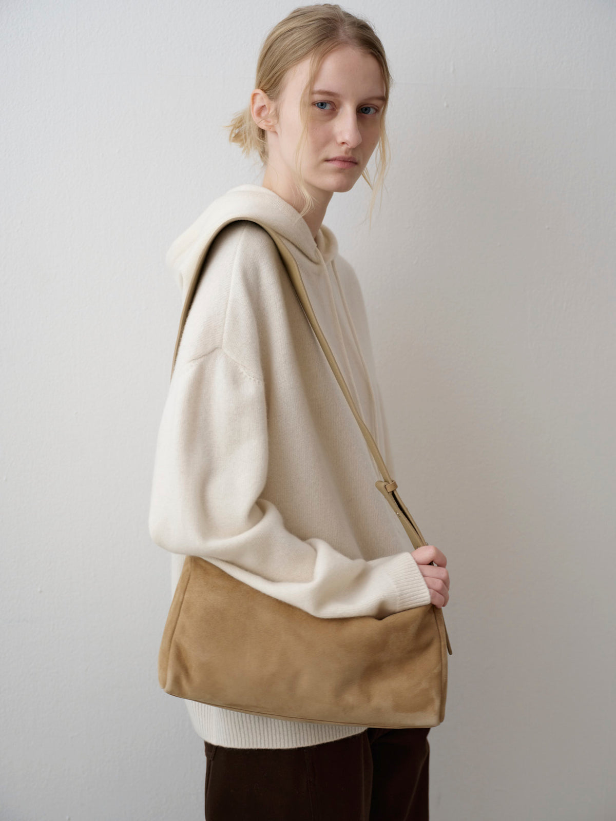 Cashmere Hooded Pullover_ivory