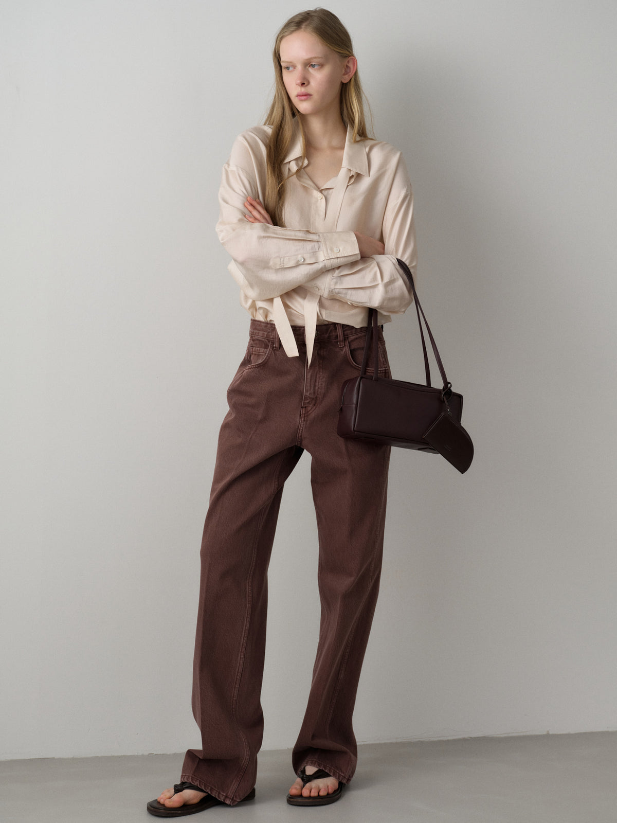 Rincon Shoulder Bag_cherry wood