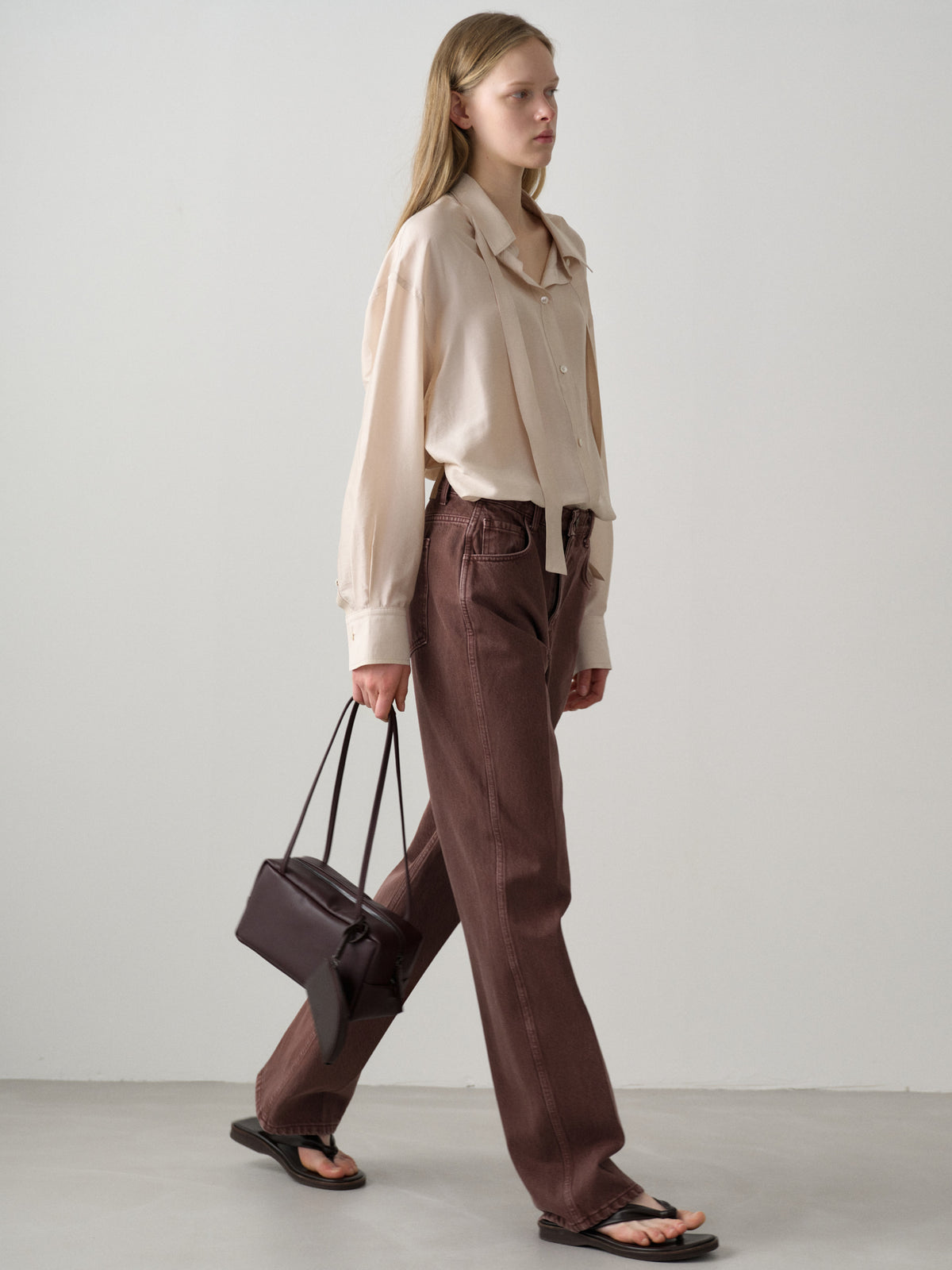 Rincon Shoulder Bag_cherry wood