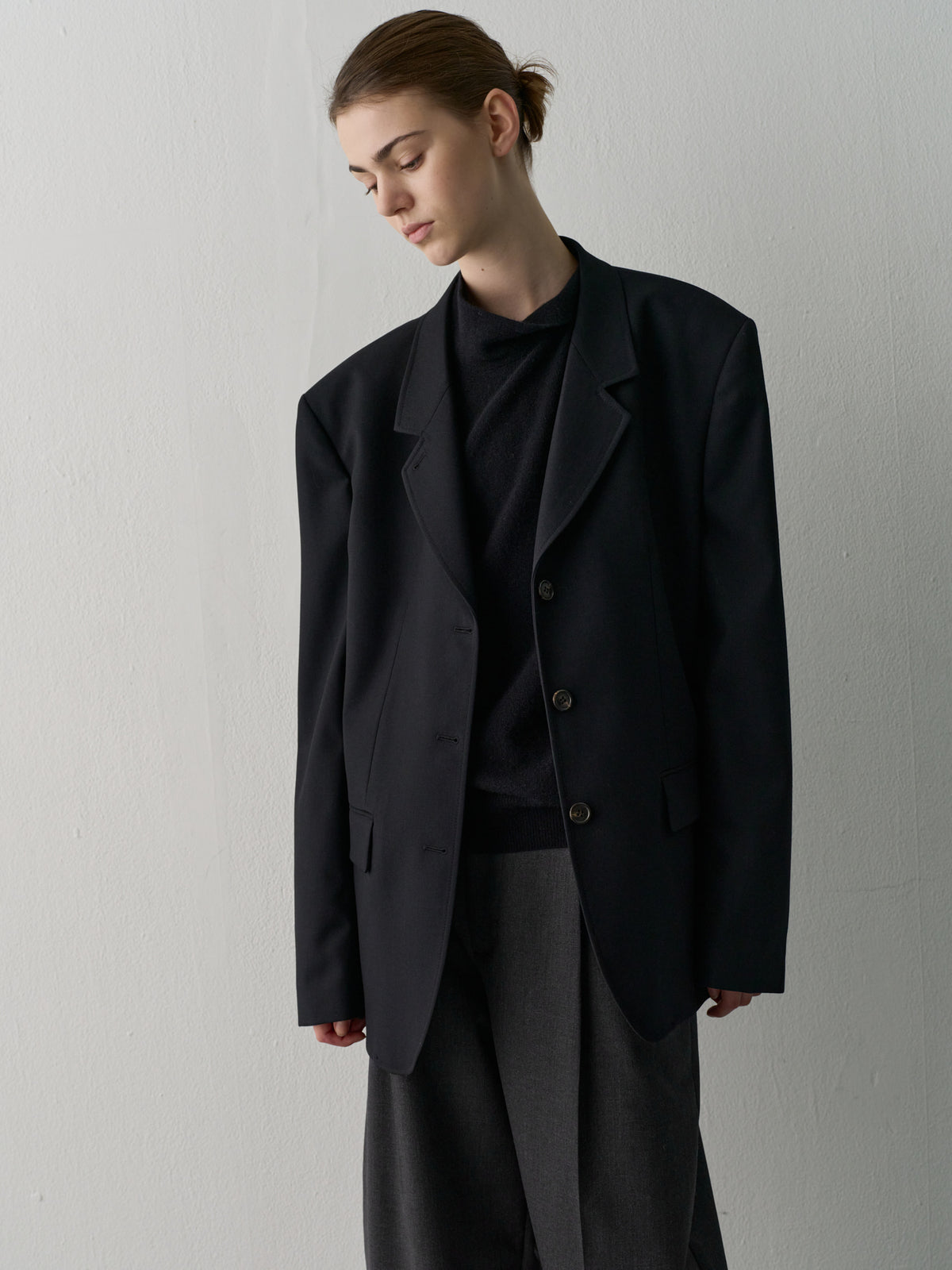 Timeless 3-Button Jacket_black