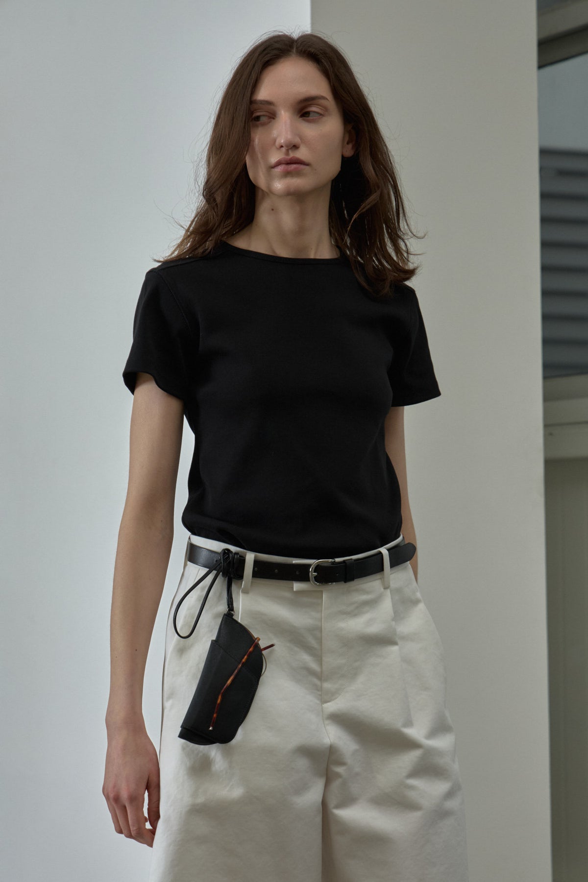 Strap Glass Bag_black
