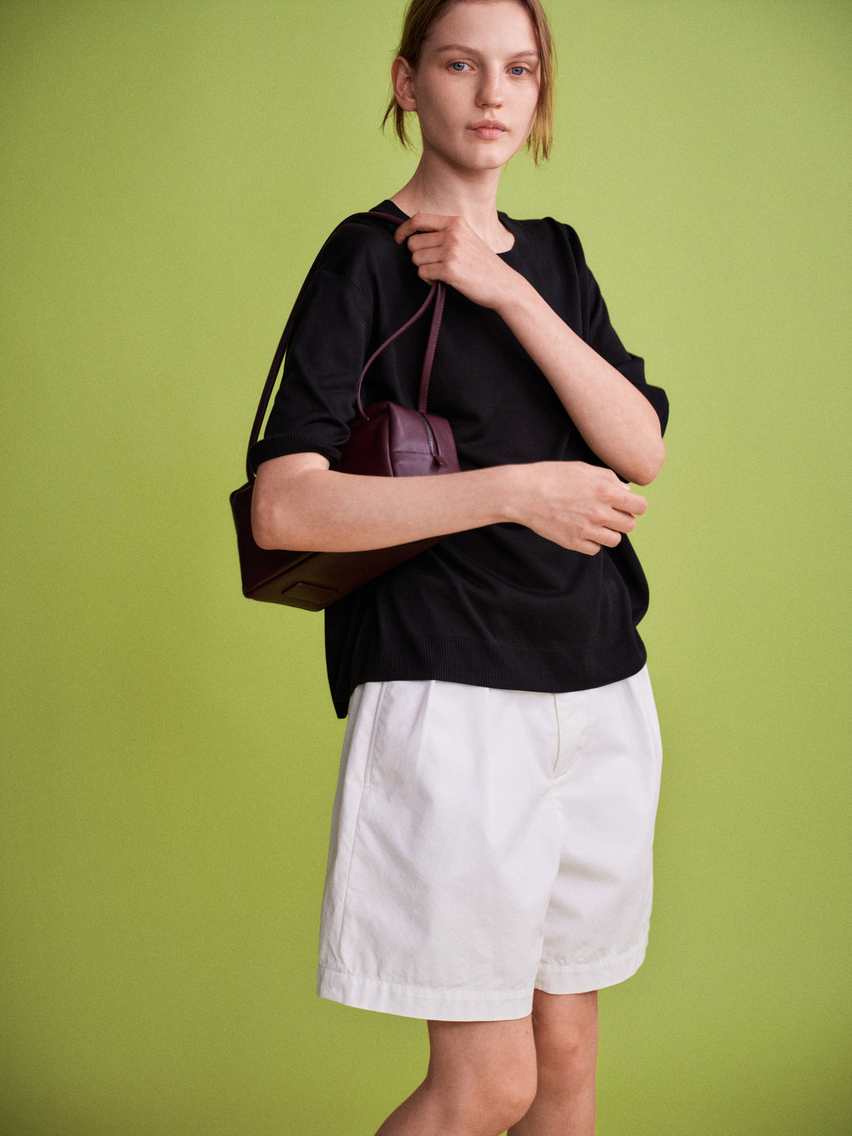 Rincon Shoulder Bag_cherry wood