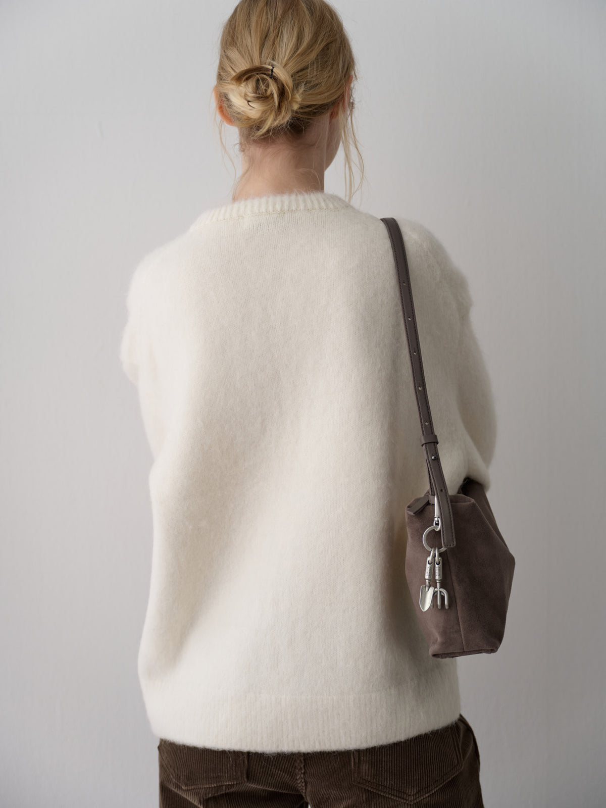 Alpaca Henley Neck Sweater_ivory