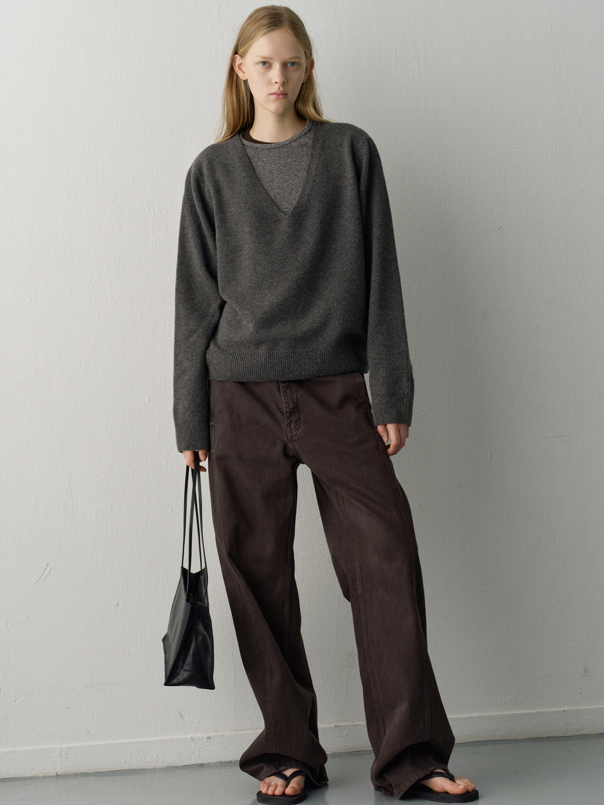 Willow Zipper Shoulder Bag_black