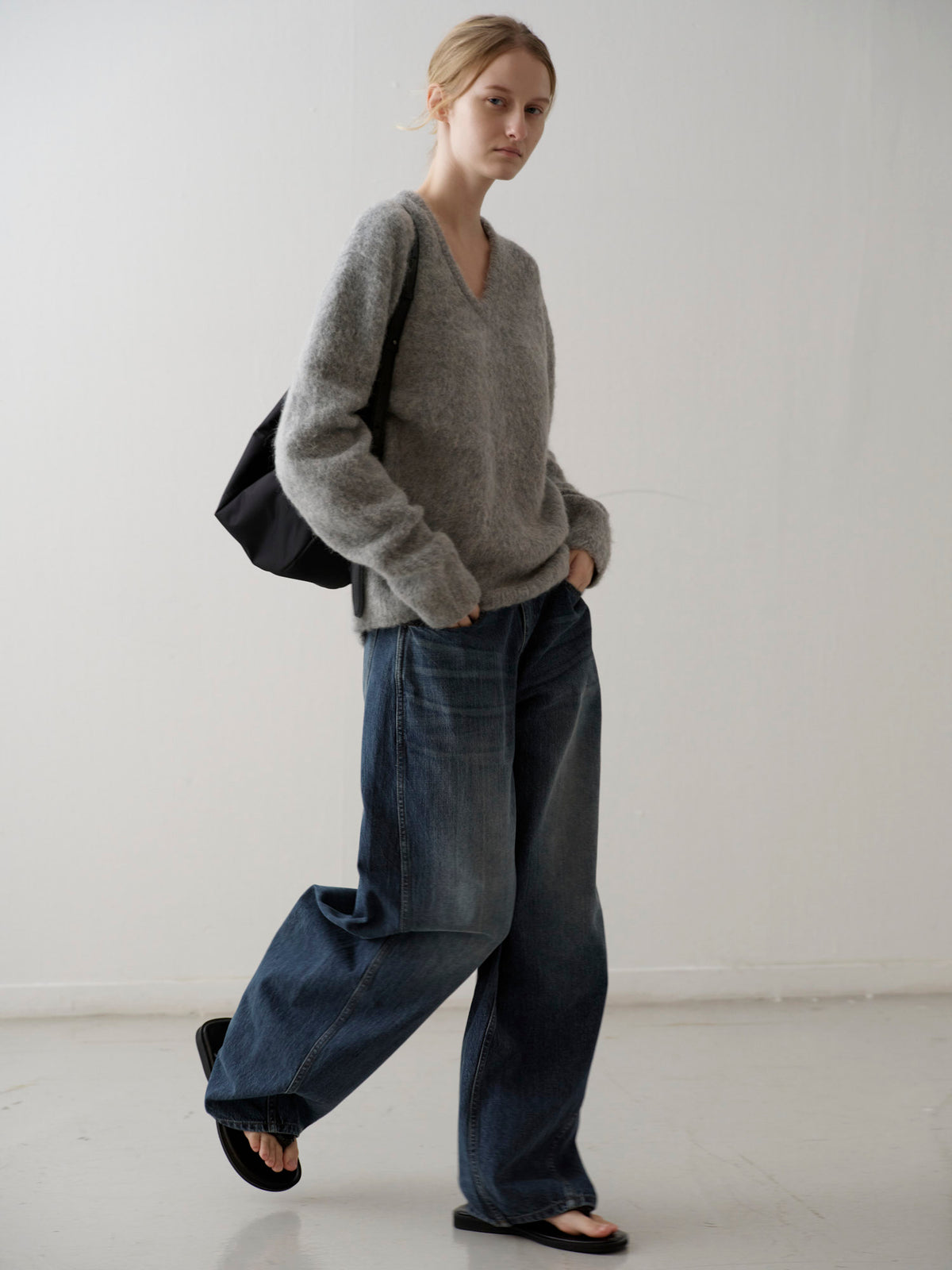 Wide Tapered Denim_Vintage Washing