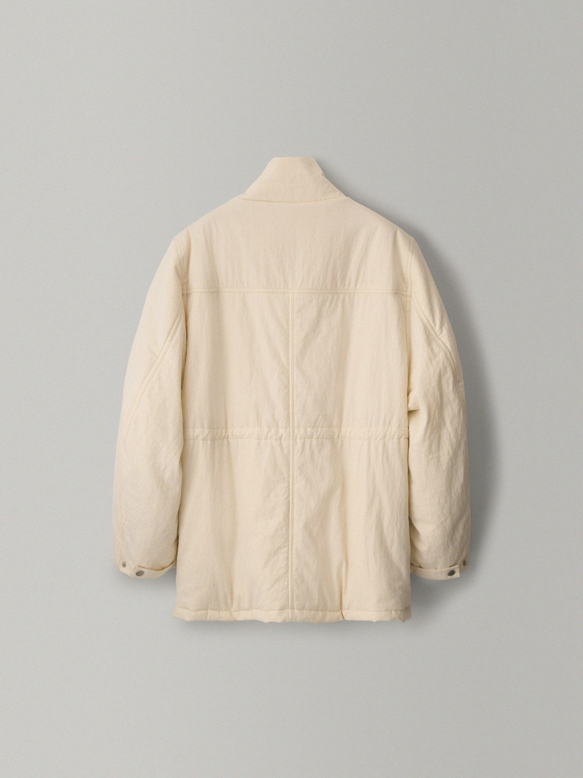 Vintage Padded Jumper_ivory