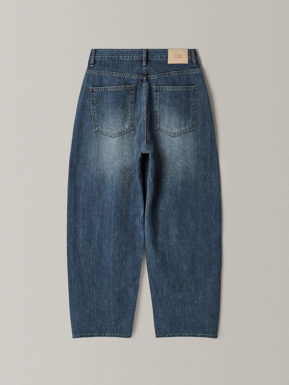 Wide Tapered Denim_Vintage Washing