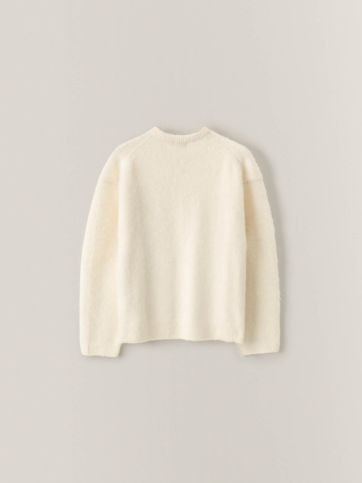 Alpaca Henley Neck Sweater_ivory