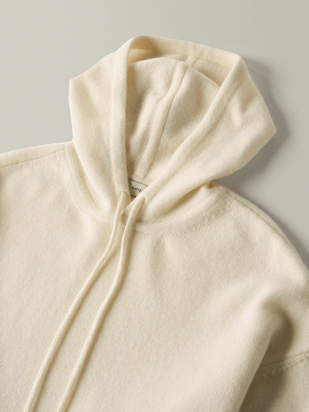 Cashmere Hooded Pullover_ivory
