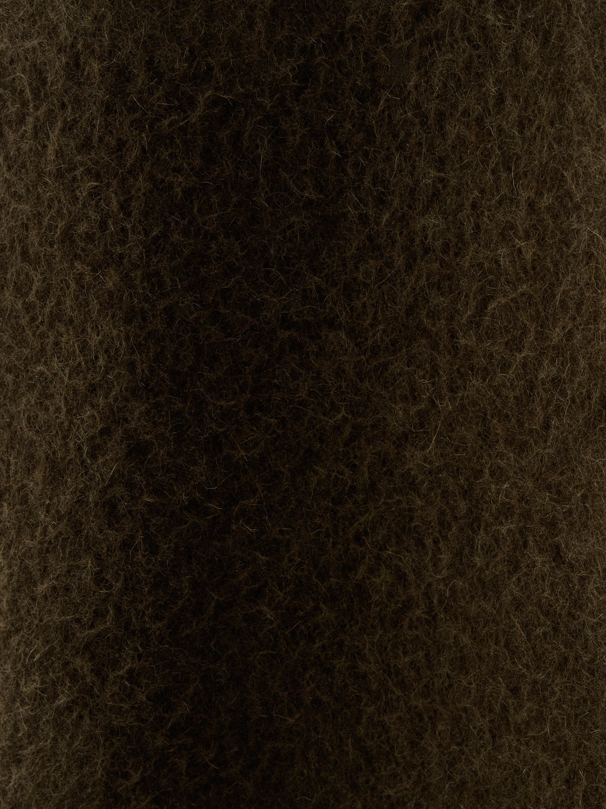 Lama Wool Single Coat_khaki