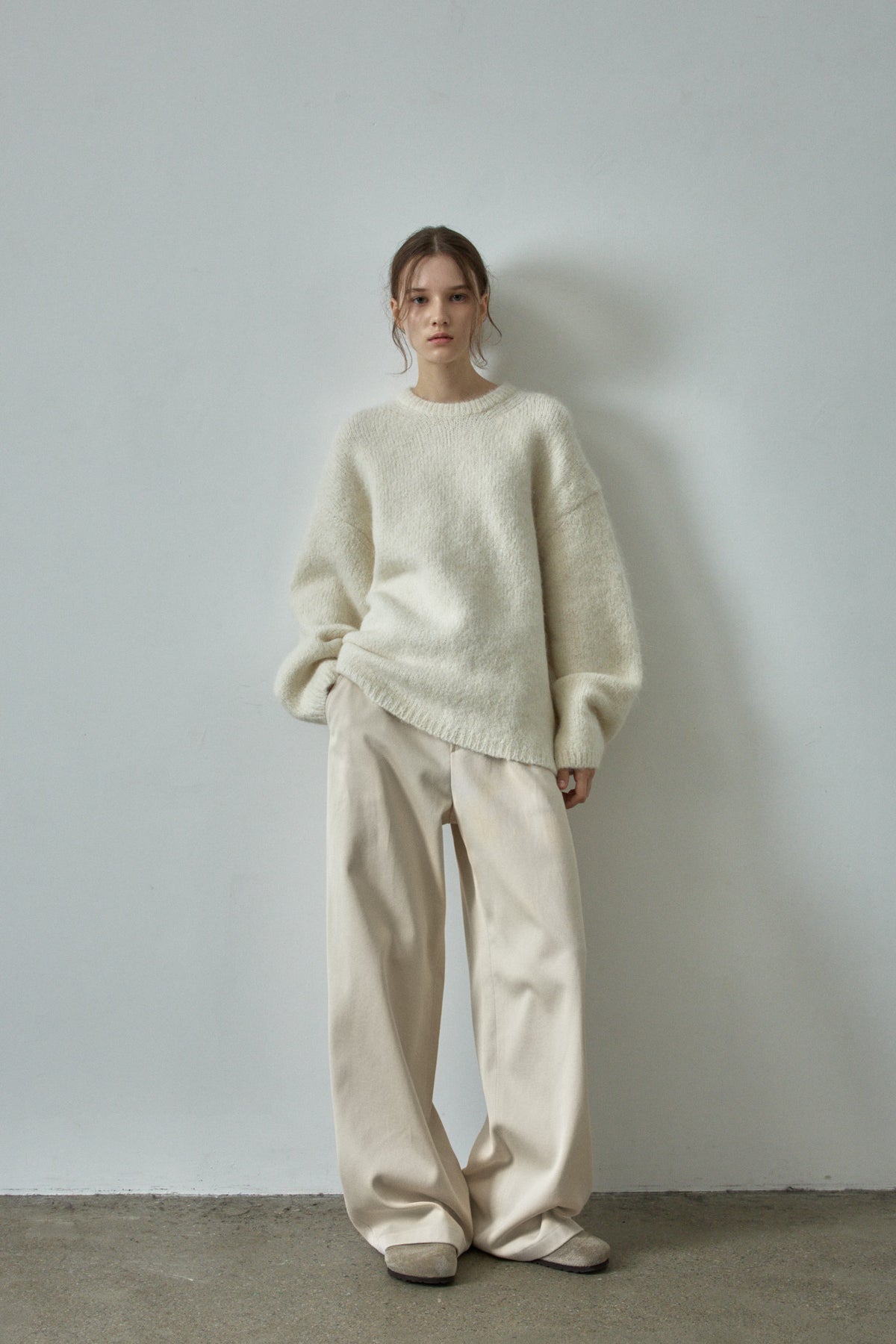 Relax Cotton Pants_cream