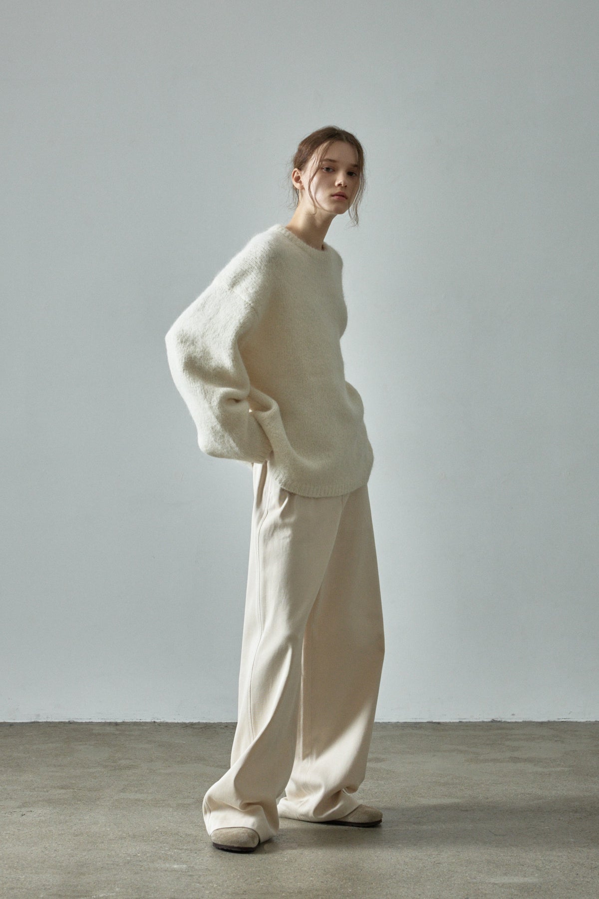 Relax Cotton Pants_cream