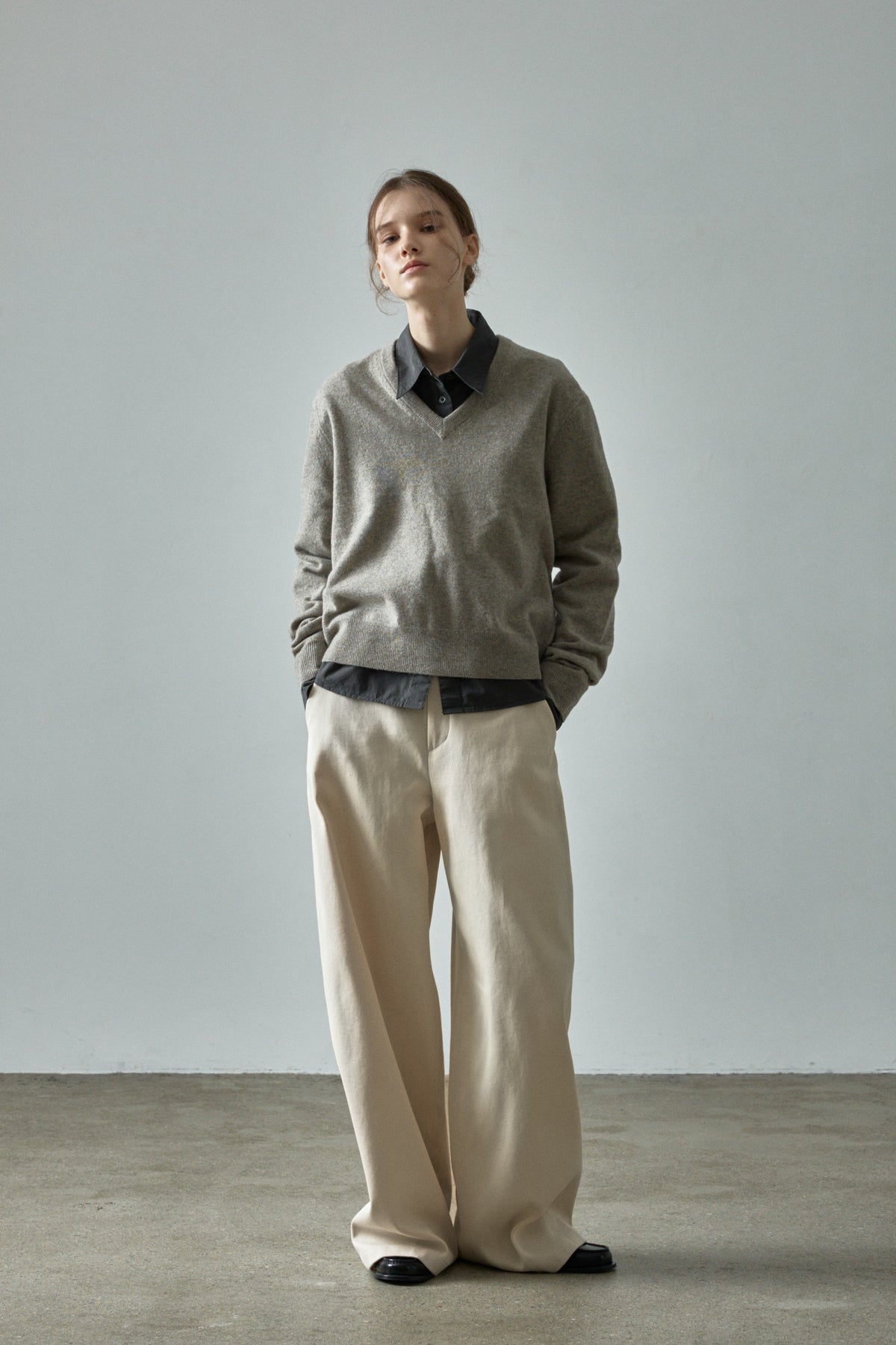 Relax Cotton Pants_cream