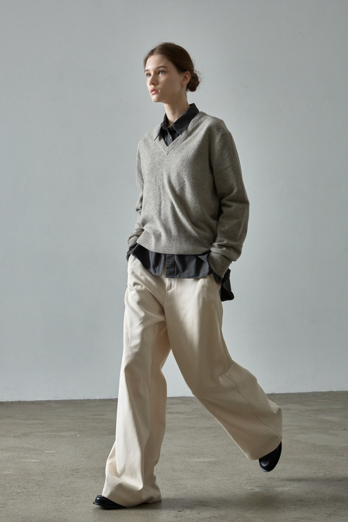 Relax Cotton Pants_cream