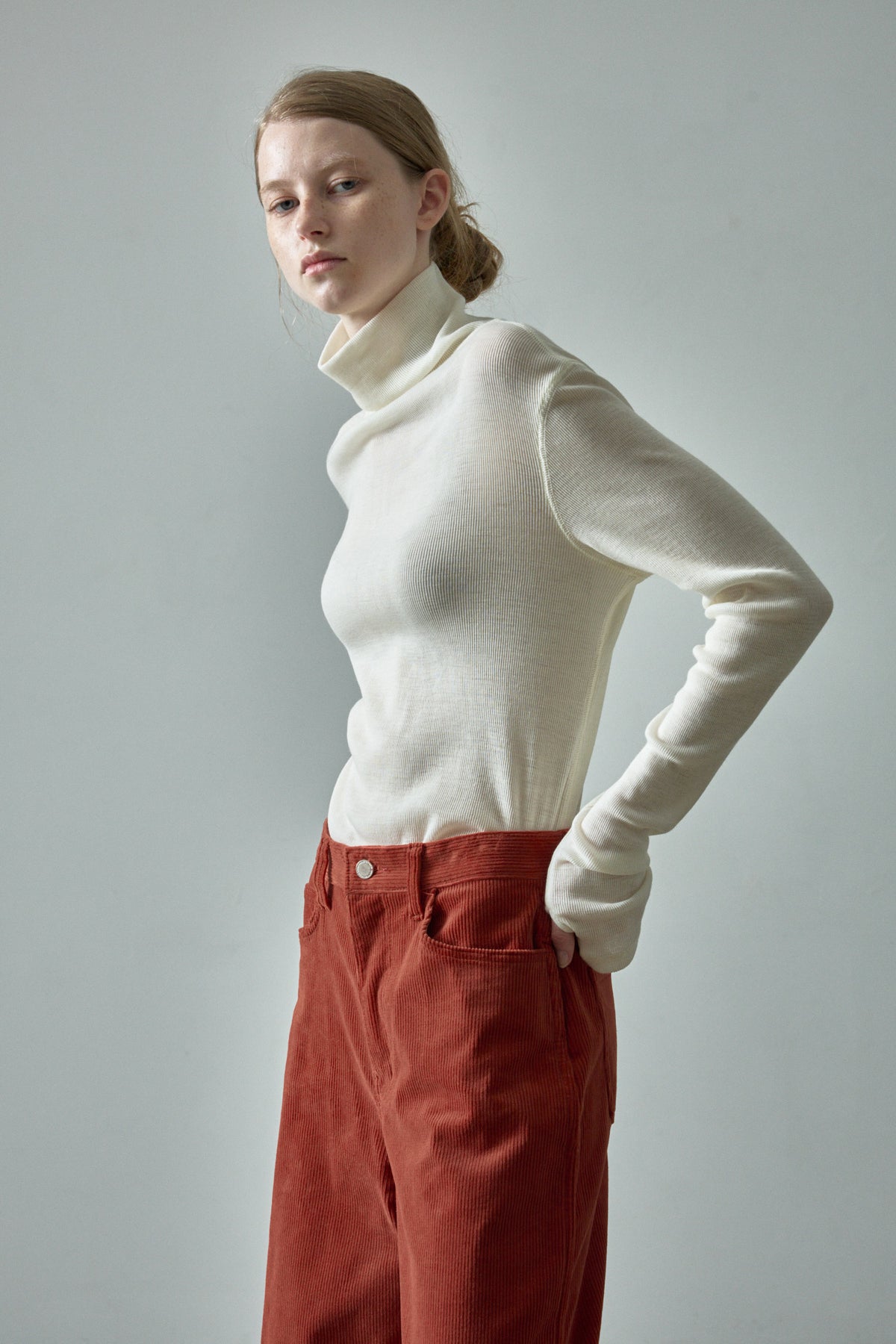 Breeze Wool Roll-neck Top_6color