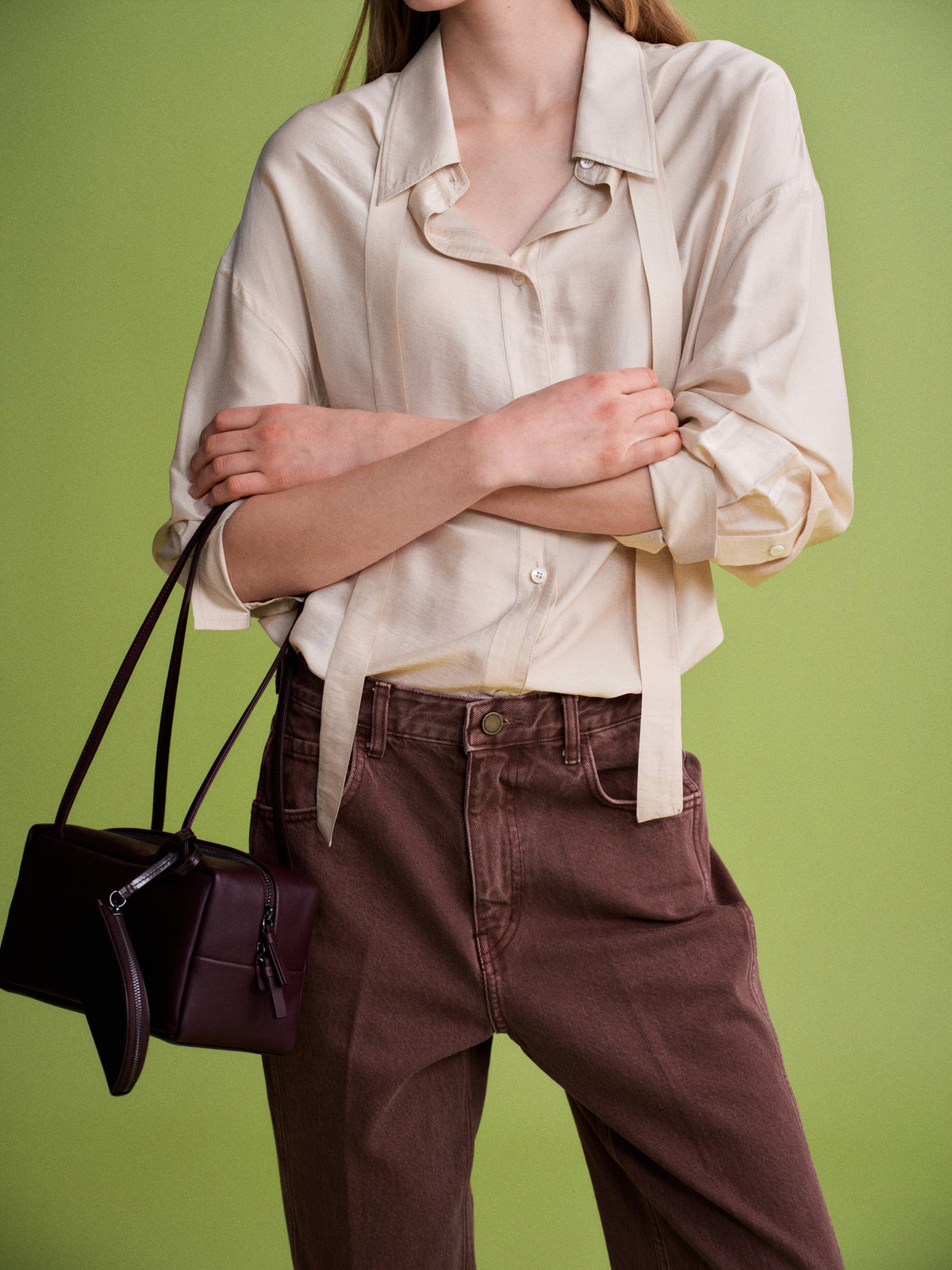 Rincon Shoulder Bag_cherry wood