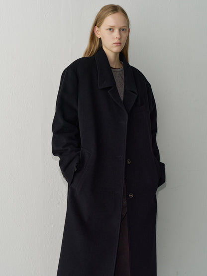 Classic Wool Single Coat_Black