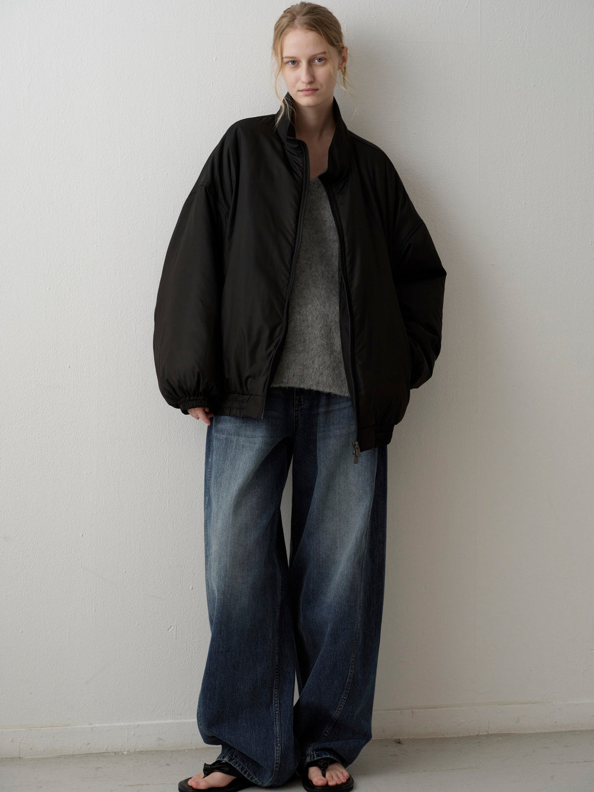Wide Tapered Denim_Vintage Washing
