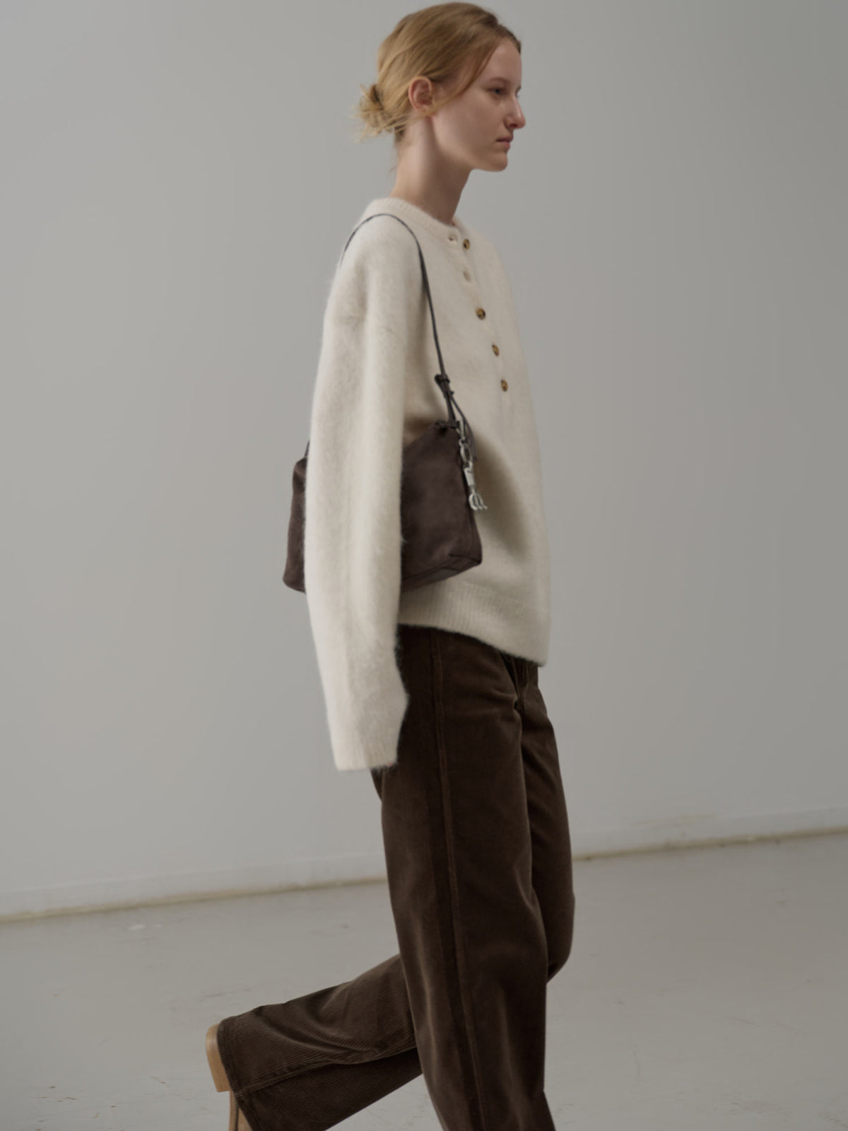 Alpaca Henley Neck Sweater_ivory