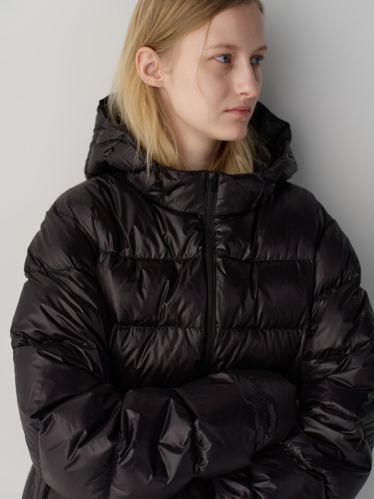 Airy Goose Down Jacket_black