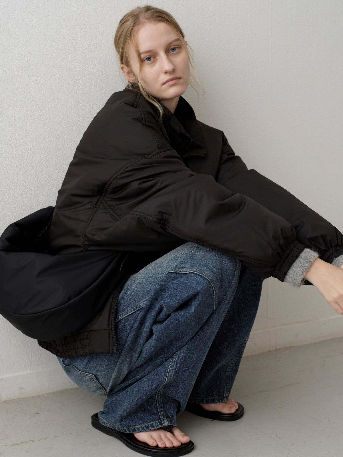 Wide Tapered Denim_Vintage Washing