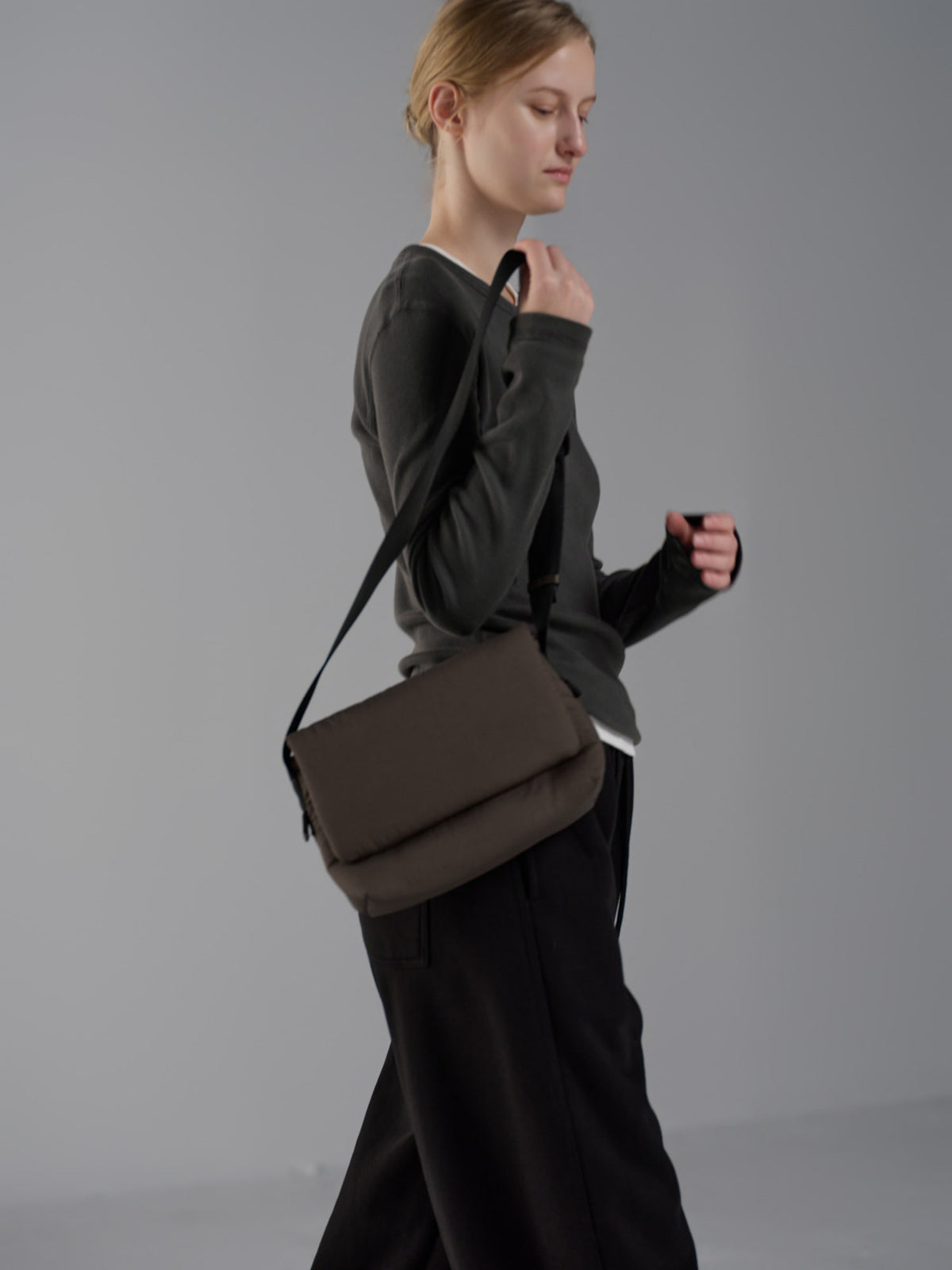 Padded Mini Bag_brown