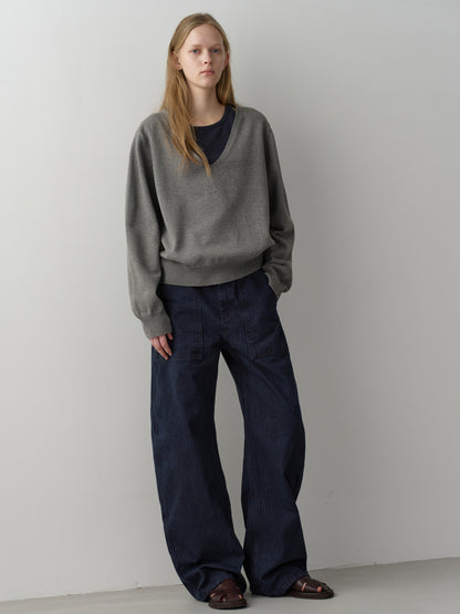 Denim Round Work Pants_vintage midnight