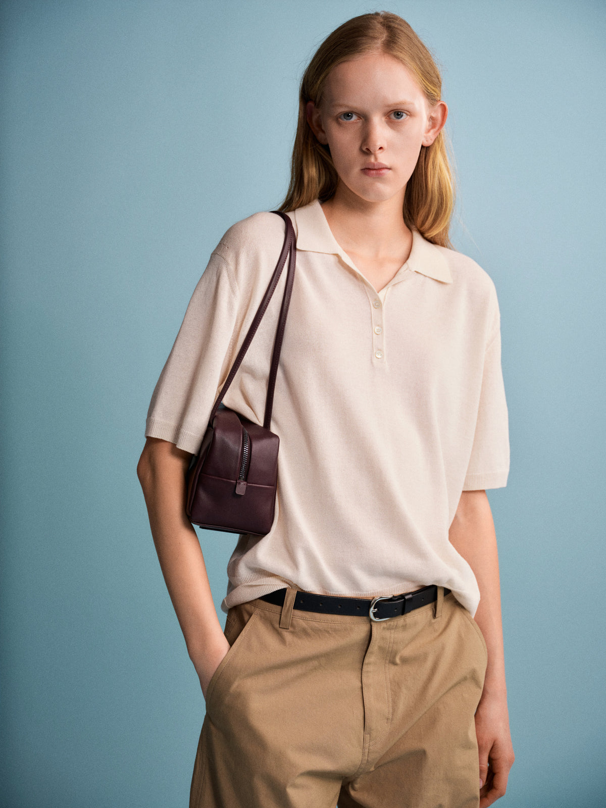 Rincon Shoulder Bag_cherry wood