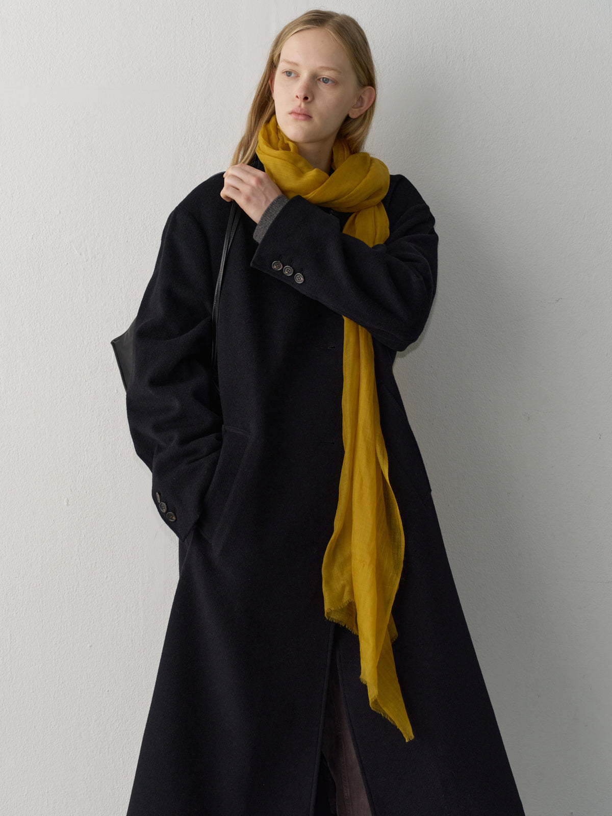 Classic Wool Single Coat_Black