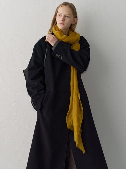 Classic Wool Single Coat_Black