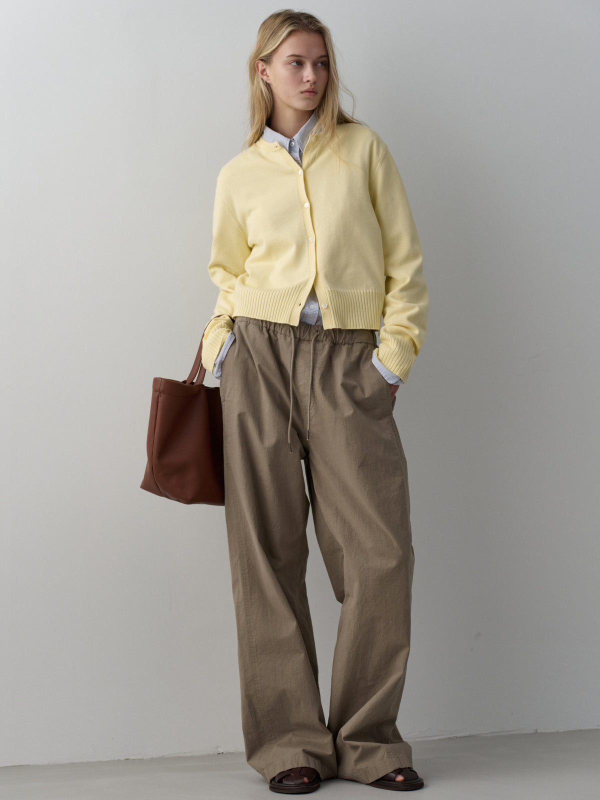 Vintage Stripe Shirt_ash sky