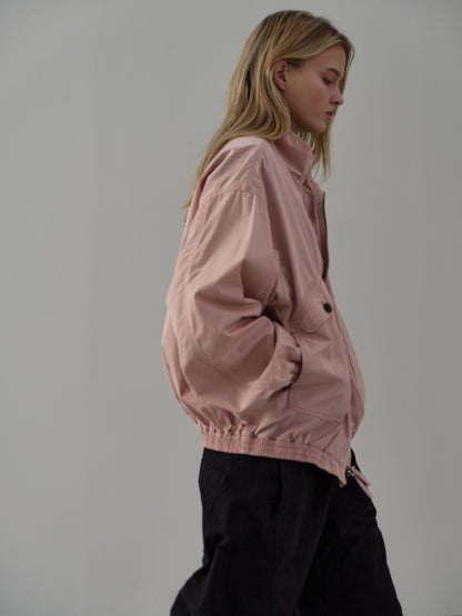 Washed Cotton Blouson_pink