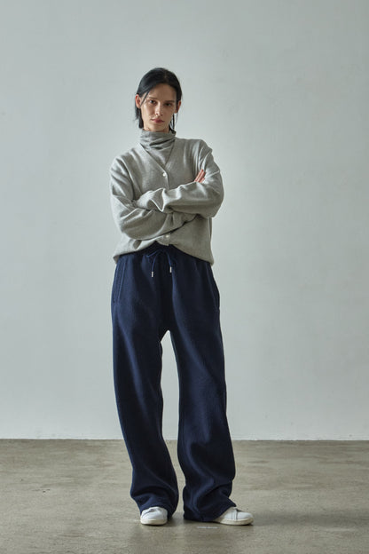 [11/11 Pre-order] Cashmere V-neck Cardigan_light grey