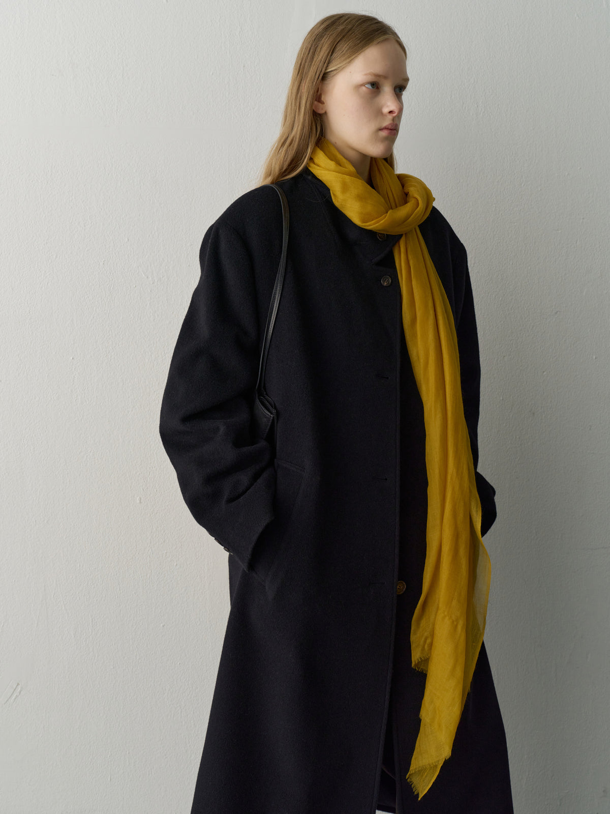 Classic Wool Single Coat_Black