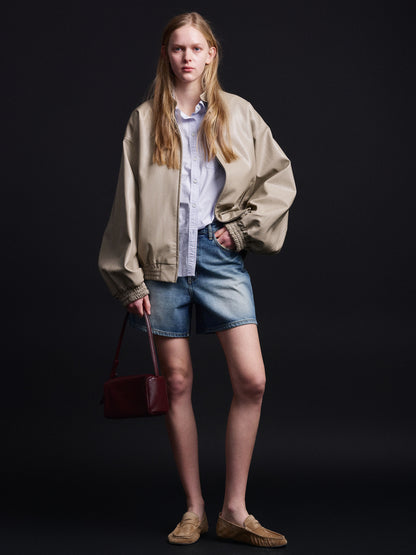 [11/23 Pre-order] Washed Cotton Shirt_sky