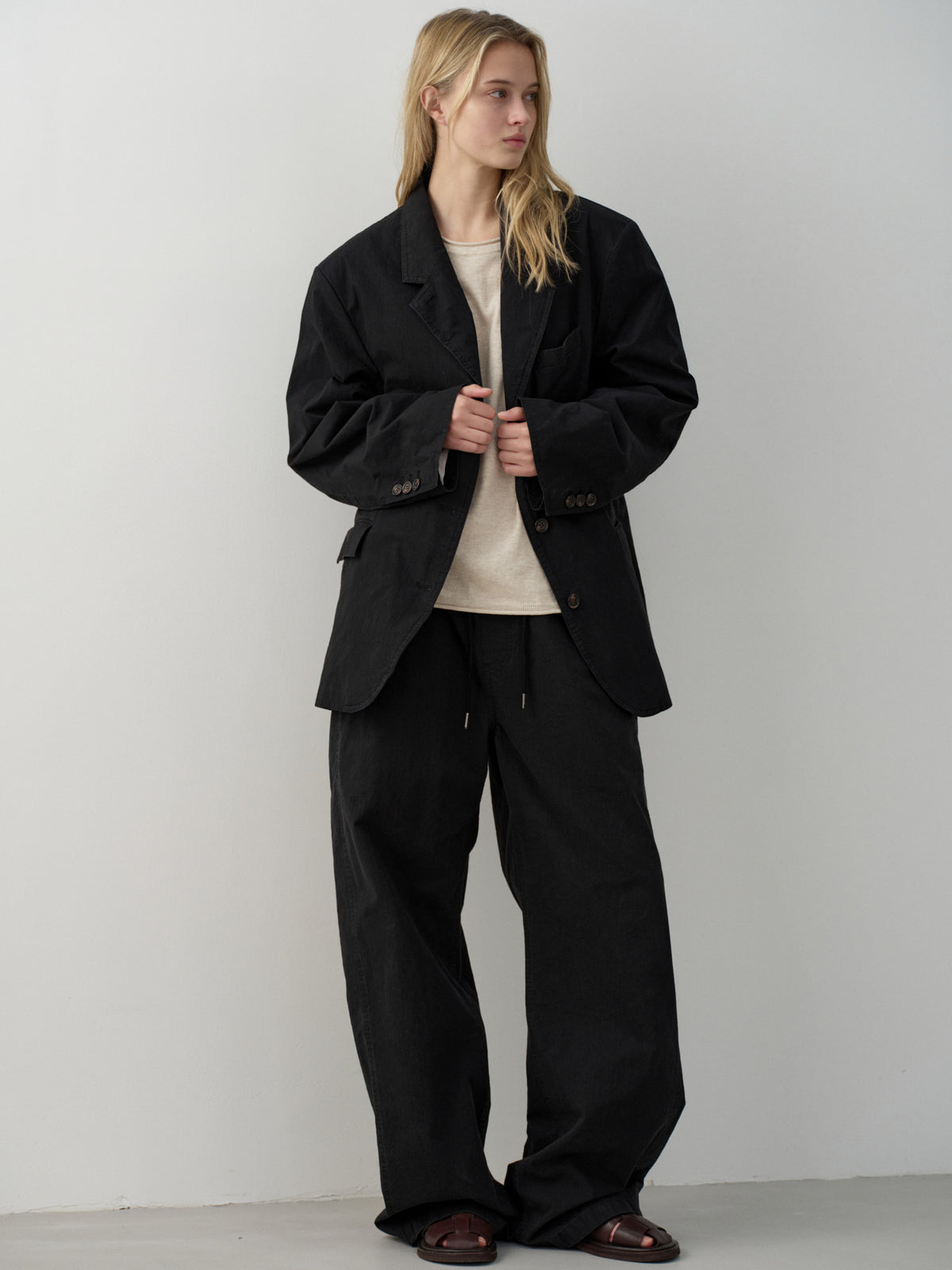 Utility Banding Pants_black