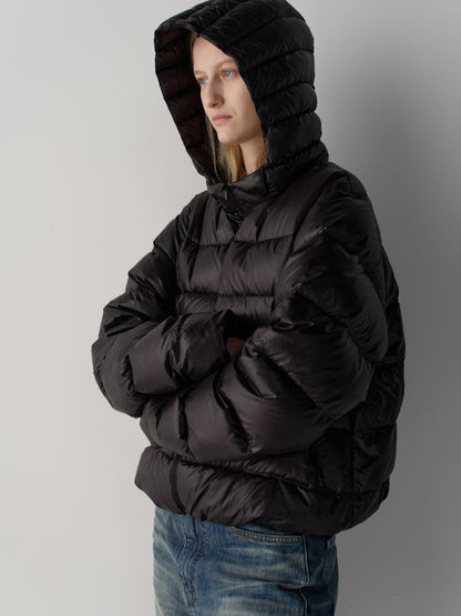 Airy Goose Down Jacket_black