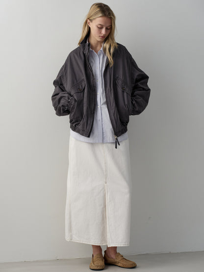[11/23 Pre-order] Washed Cotton Shirt_sky